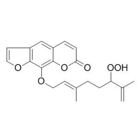 8-(6-Hydroperoxy-3,7-dimethyl-2,7-octadienyloxy)psoralen 8-(6-Hydroperoxy-3,7-dimethyl-2,7-octadienyloxy)psoralen