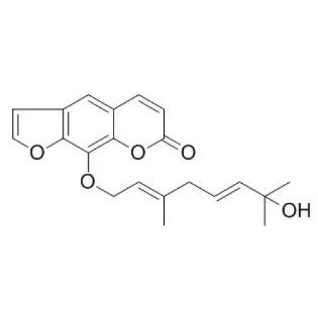 8-(7-Hydroxy-3,7-dimethyl-2,5-octadienyloxy)psoralen 8-(7-Hydroxy-3,7-dimethyl-2,5-octadienyloxy)psoralen