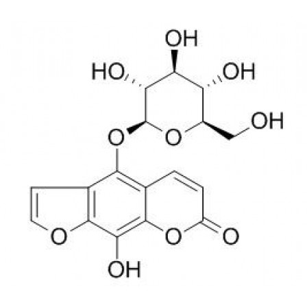 8-Hydroxy-5-O-beta-D-glucopyranosylpsoralen