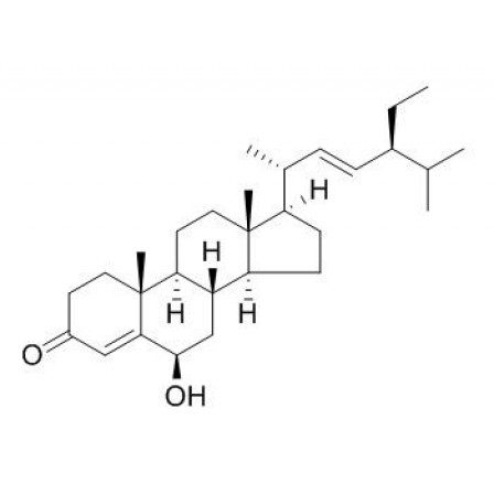 6-Hydroxystigmasta-4,22-dien-3-one