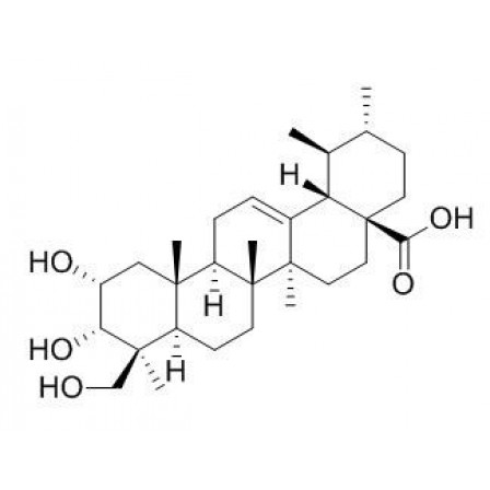 2,3,24-Trihydroxy-12-ursen-28-oic Acid