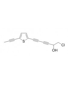 1-chloro-6-(5-(prop-1-ynyl)thiophen-2-yl)hexa-3,5-diyn-2-ol