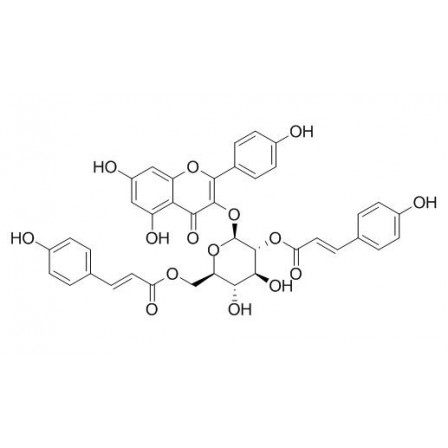 Kaempferol-3-O-(2',6'-di-O-trans-p-coumaroyl)-beta-D-glucopyranoside
