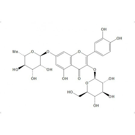 Quercetin 3-O-glucoside-7-O-rhamnoside