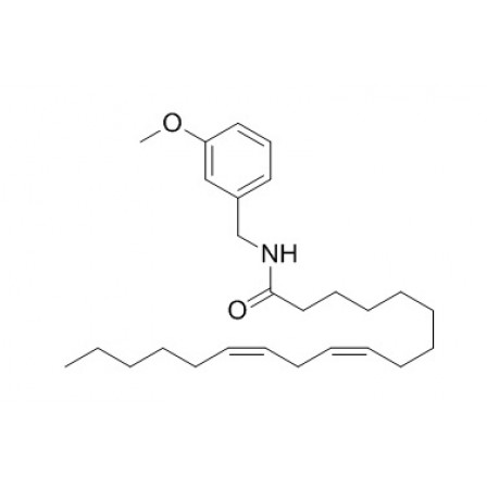 (9Z,12Z)-N-(3-Methoxybenzyl)octadeca-9,12-dienamide (9Z,12Z)-N-(3-Methoxybenzyl)octadeca-9,12-dienamide